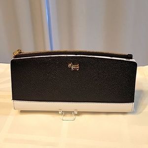 RADLEY LONDON Black and White Zip-Around Wallet